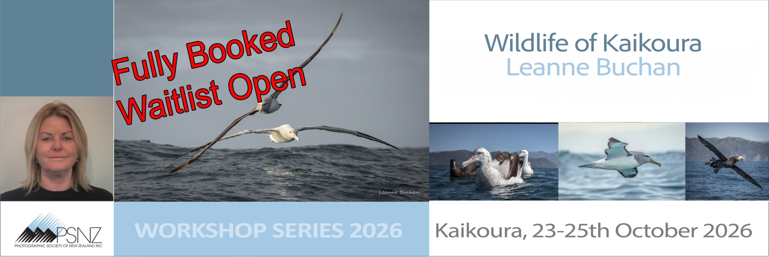 PSNZ-WSS2026- Kaikoura L.Buchan Fully Booked